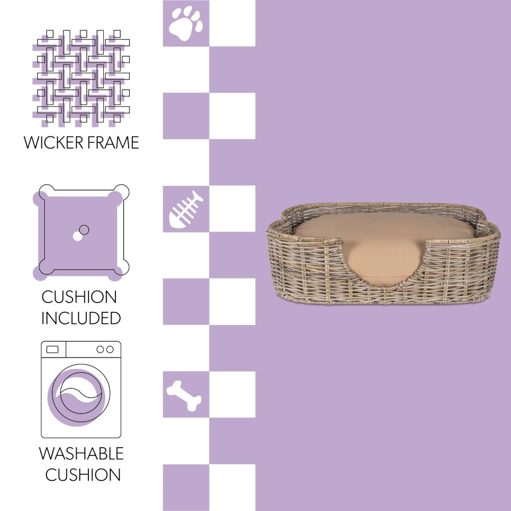 Scallop Dog Bed
