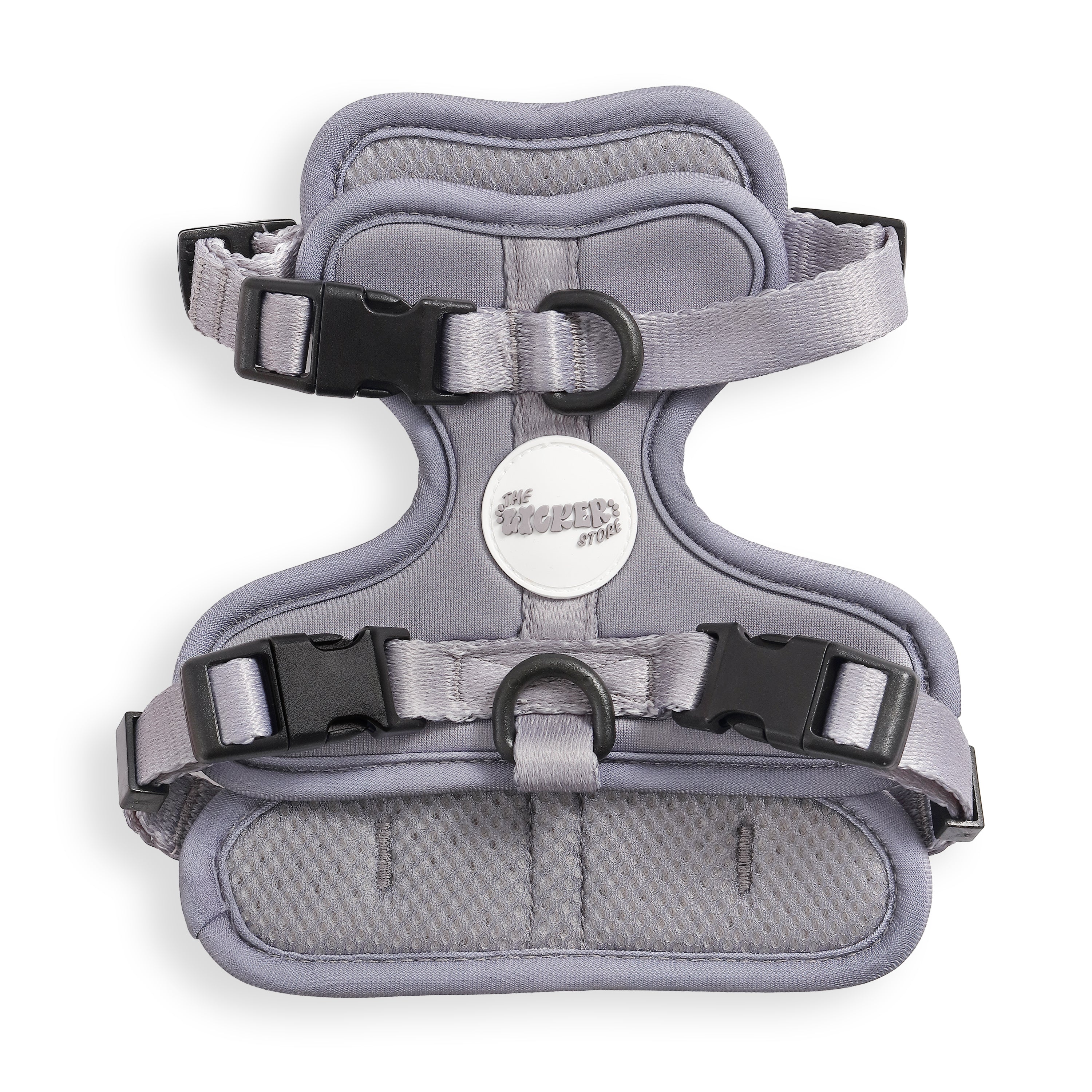 Arlo Adjustable No Pull Pet Harness Gray Extra Small