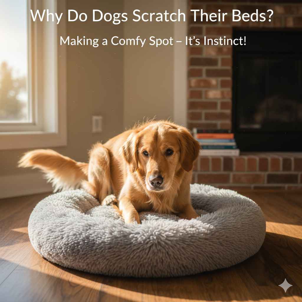 Why Do Dogs Scratch Their Beds? Understanding This Common Canine Habit