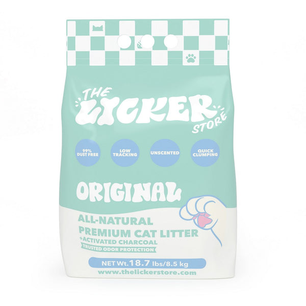 Unscented Clay Cat Litter w/Activated Charcoal