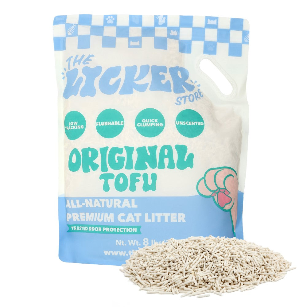 Ultra Absorbent Fast Clumping, Flushable, Natural Ingredient, Odor Control, Low Dust and Low Tracking Tofu Cat Litter