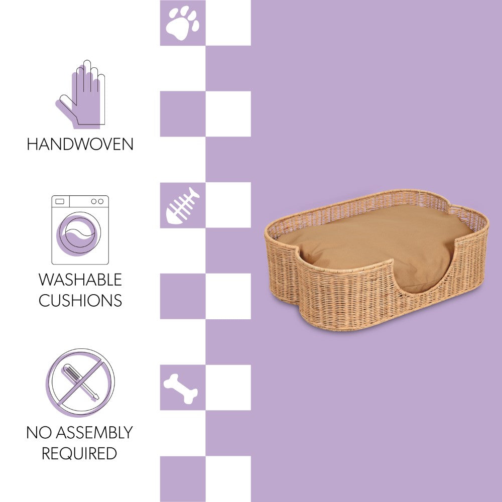 Scallop Dog Bed
