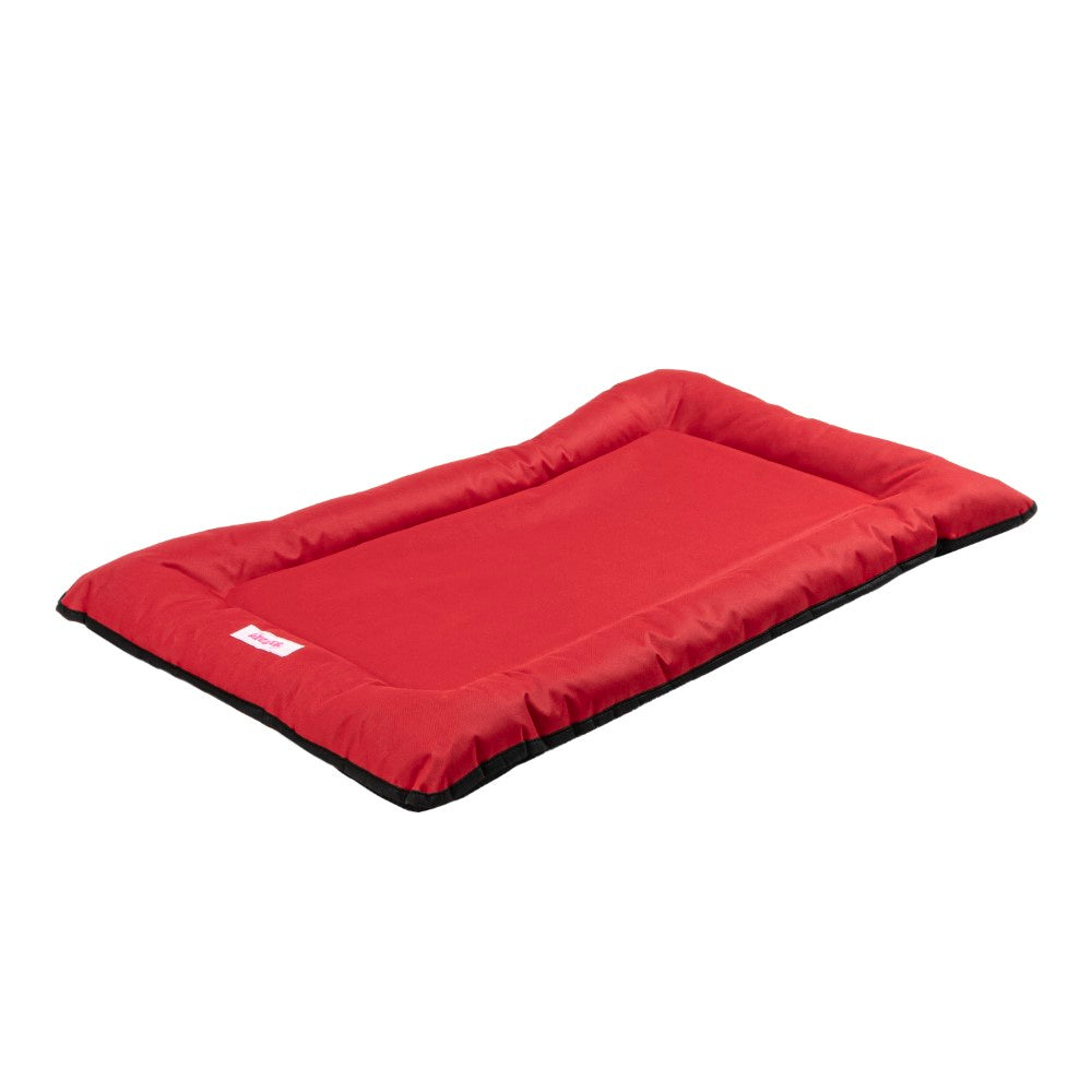 Archie Waterproof Indoor/Outdoor Camping Pet Bed Strawberry