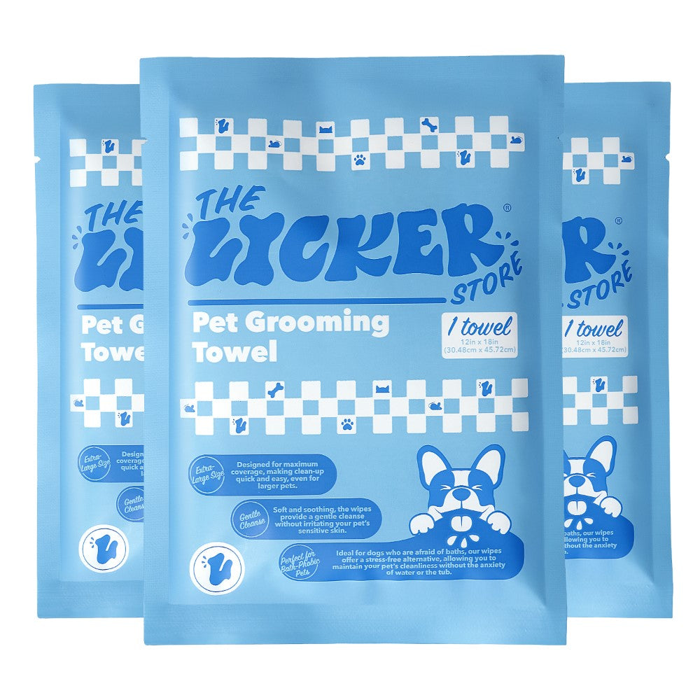 Dog Bath and Grooming Towels - Soft & Ultra-Absorbent